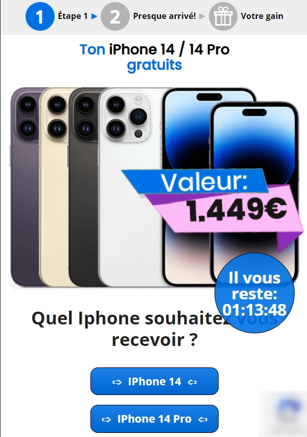 [SOI] FR | Apple iPhone 14 / 14 Pro Prelander