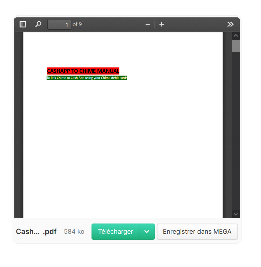 Cashapp Log to Chime Manual - 📕Fresh-Method✔️-High-Quality-PDF-✔️Latest-