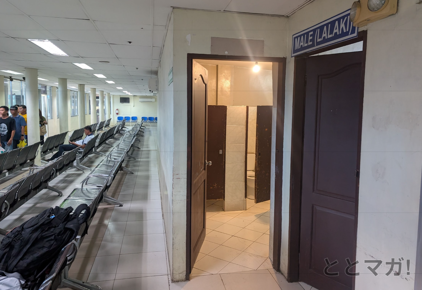 サウスバスターミナルのトイレの写真
