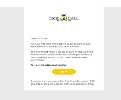 ☑️ Tucson FCU verify Letter High Quality Send Inbox HTML 2025 ✅