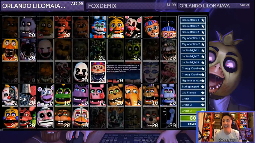 Ultimate Custom Night - Ladies Night 2 