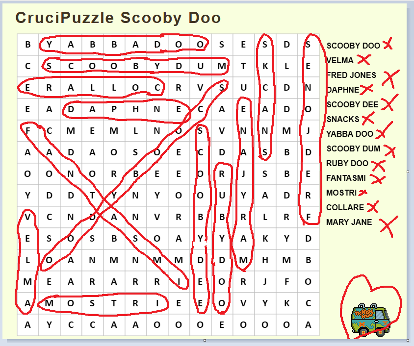 [IT] Competizione forum Scooby-Doo: Crucipuzzle #1 - Pagina 2 C66a55d9894f4549e0d8420621e2e1fd