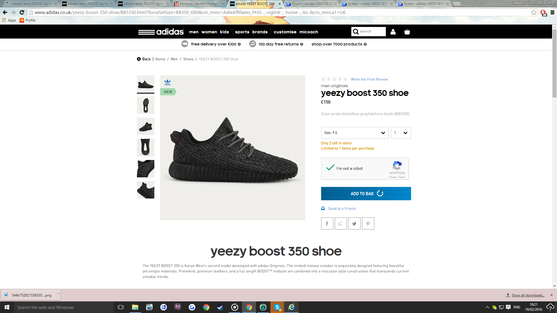 adidas Originals by Kanye West YEEZY BOOST 350 V2