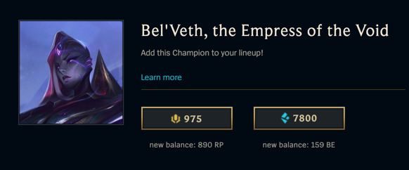 League of Legends 12.11 Patch Marks The Debut Of Bel'Veth, The