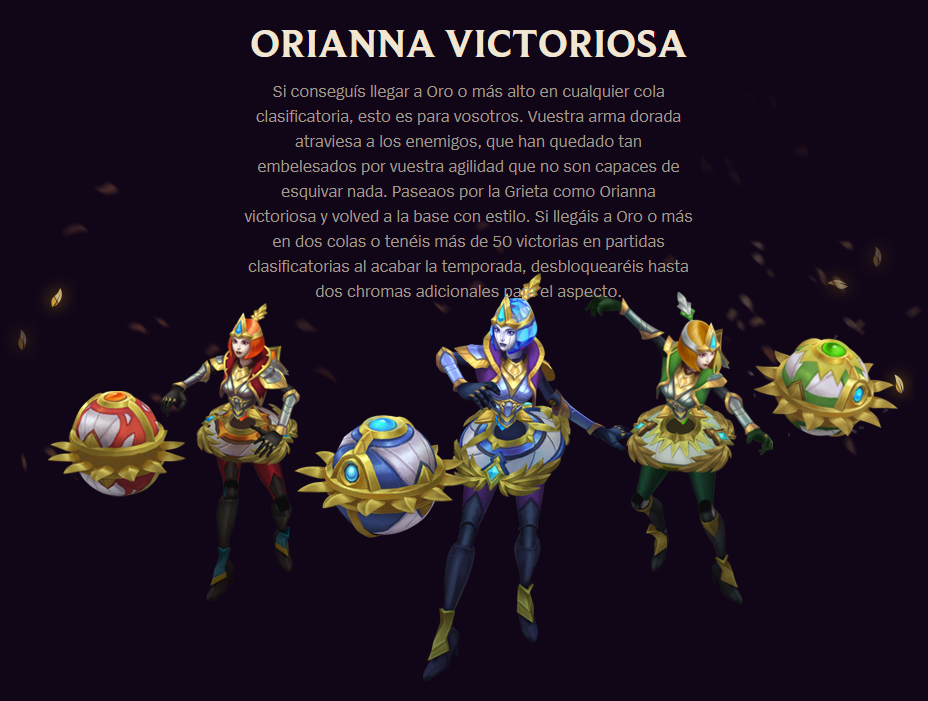 El nuevo aspecto de Orianna Victoriosa y sus cromas El nuevo aspecto de Orianna Victoriosa y sus cromas