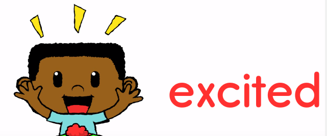 Feel exciting. Excited перевод. Картинка exciting. Excited for Kids. Emotions Elf Learning.