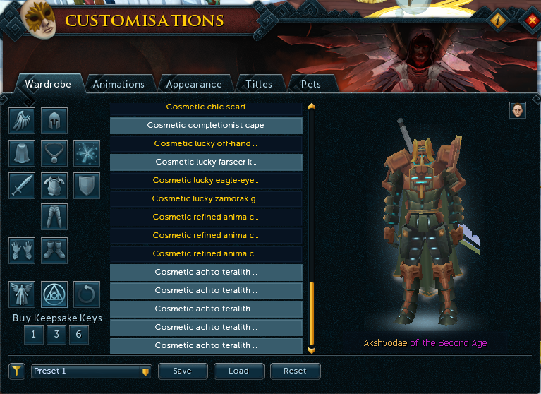 Keepsake Goal Achieved r/runescape