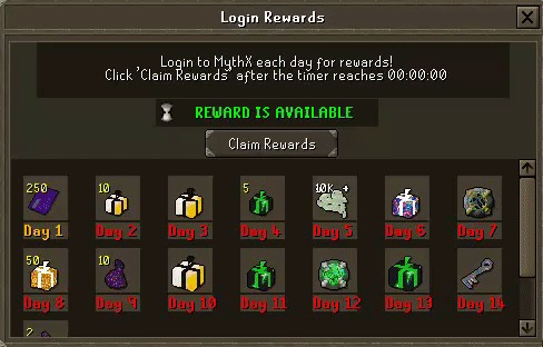 Login Rewards