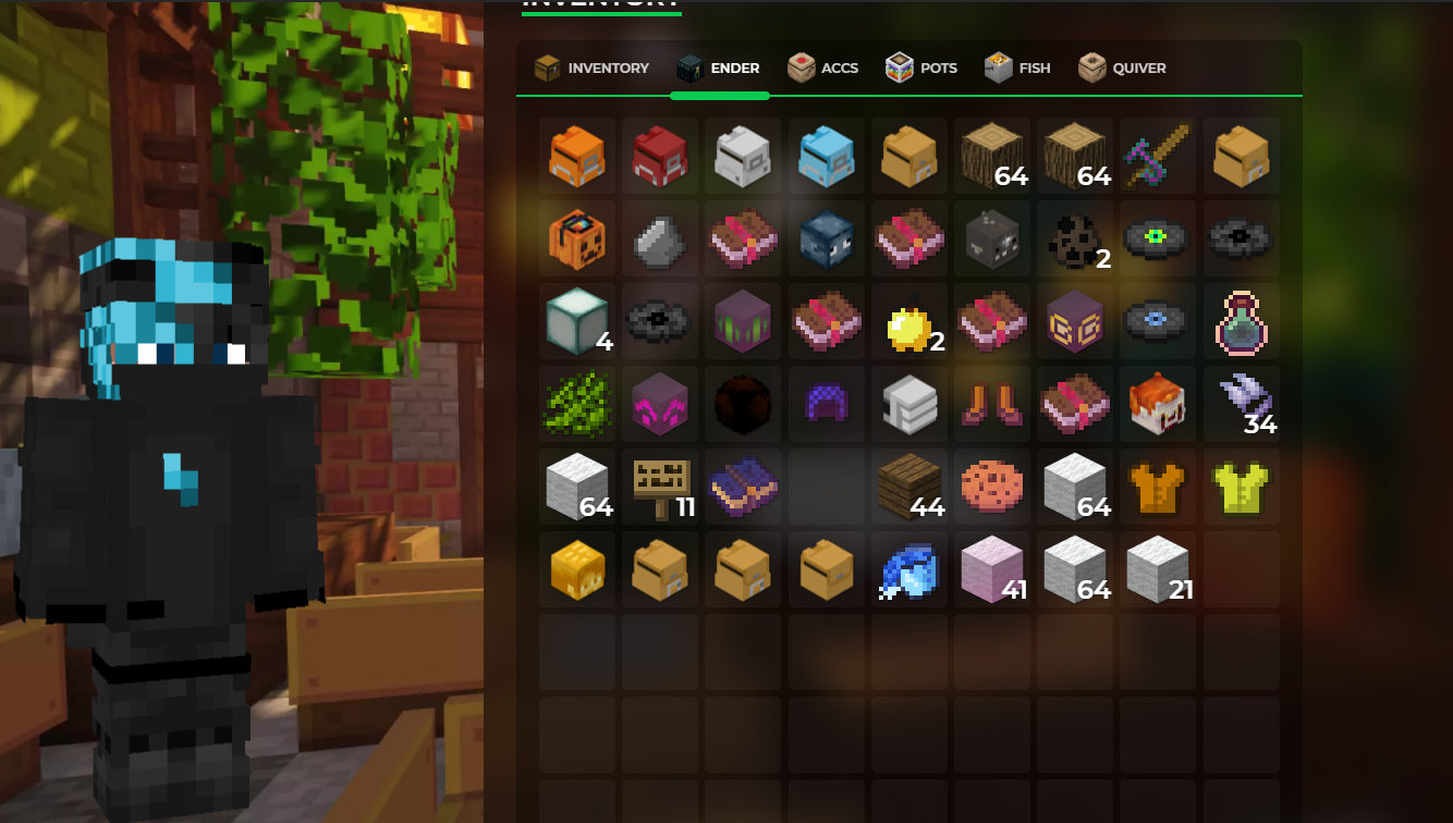 stacked magical water buckets feat. lag (actual existing, movable items