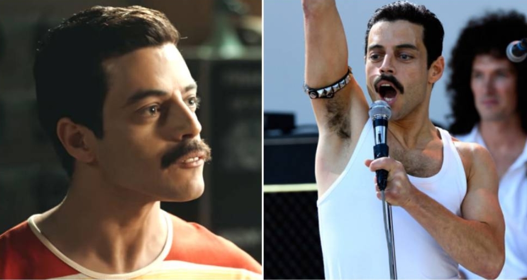 Rami Malek interpretando a Freddie Mercury. Fuente: El País Rami Malek interpretando a Freddie Mercury. Fuente: El País