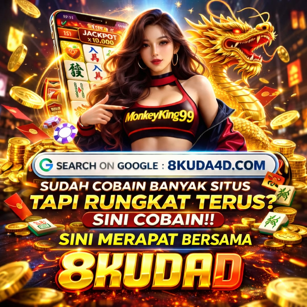Galeri foto 8KUDA4D; Platform Situs Togel Macau 4D & Situs Toto Slot Amanah 2026 di Jakarta