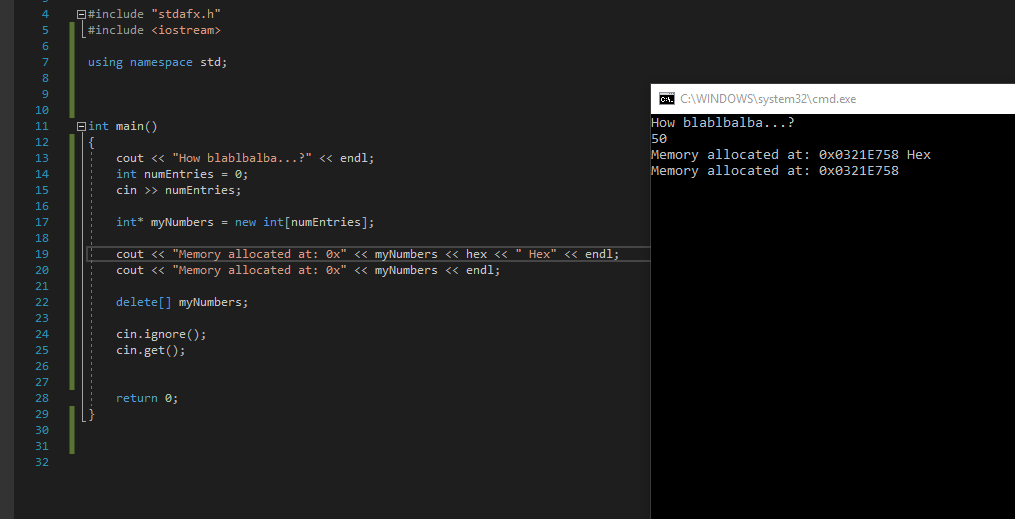 Para que sirve Hex en C++? - Forocoches