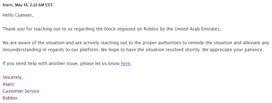Roblox Dubai - will roblox be unbanned in uae 2021