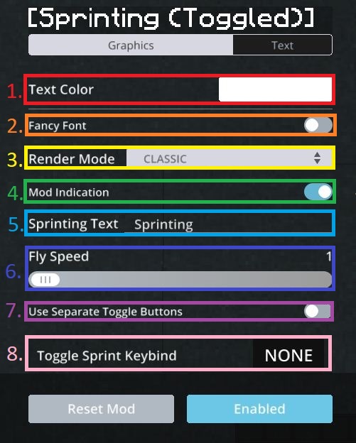 Toggle Sprint Mod Badlion