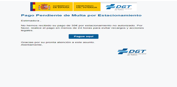 ☑️ DGT Spain Letter High Quality Send Inbox HTML 2025 ✅