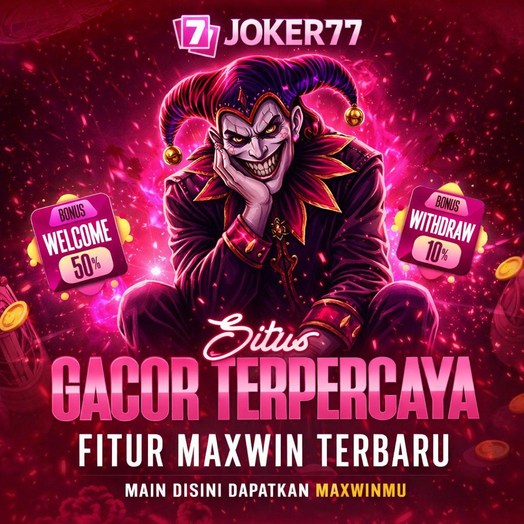 JOKER77 ~ Inovasi Situs Toto Online 4D Terbaru Dan Slot Gacor Hari Ini Bet Mulai 200 Perak Mudah Maxwin