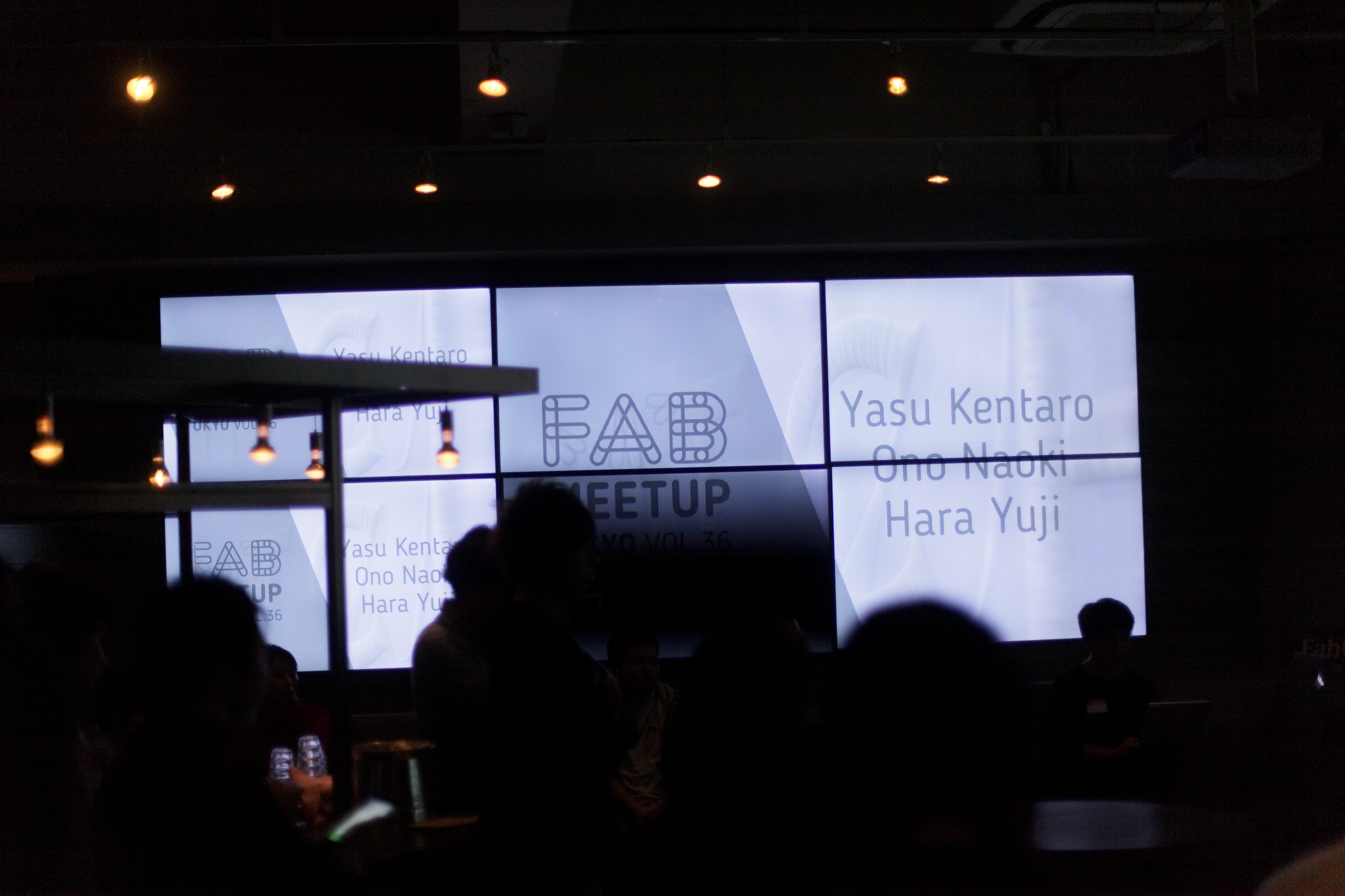 渋谷FabCafeで行われていたFAB MEETUP