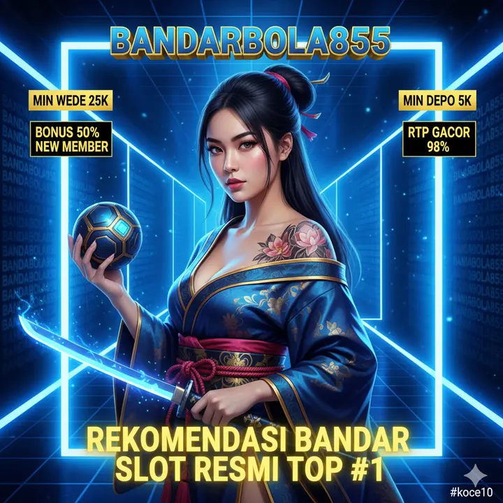 BANDARBOLA855 ⭐️ Rekomendasi Resmi Bandar Slot Terpercaya RTP Live Gacor Modal 5k