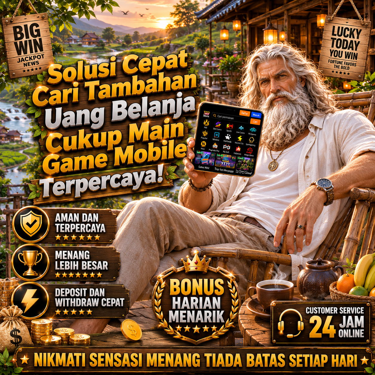 WAP69 x Artinox Brasil: Solusi Cepat Cari Tambahan Uang Belanja Cukup Main Game Mobile Terpercaya !