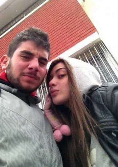 People keep laughing at this pic of me and my BF, I don't know why