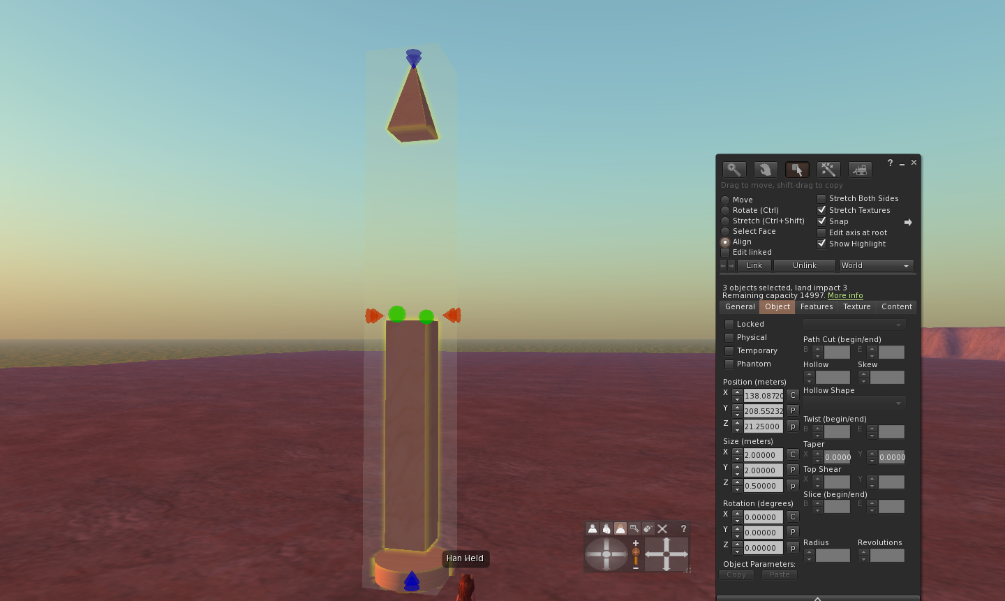 Using the align tool to bring everything together