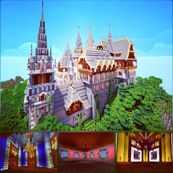 Peles Castle Minecraft Project