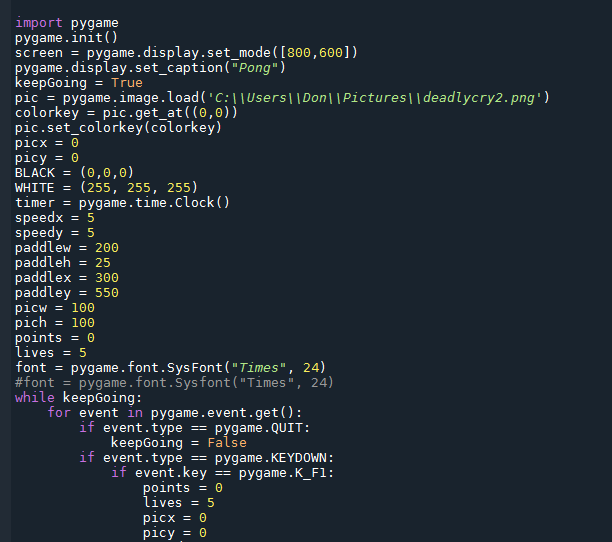 Pygame Ping Pong Game Learn Scratch SG