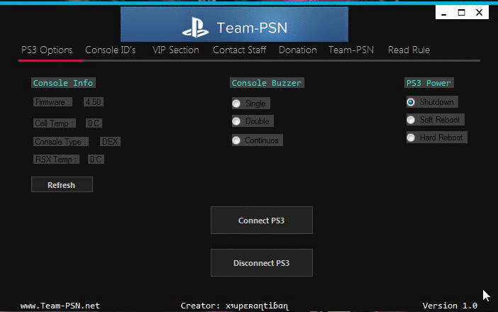 [TOOL] Team PSN Tool + Console ID's Changer + More By xSuperAntiban Ce516d33cbce1065b4c3c8a3bc7e1671