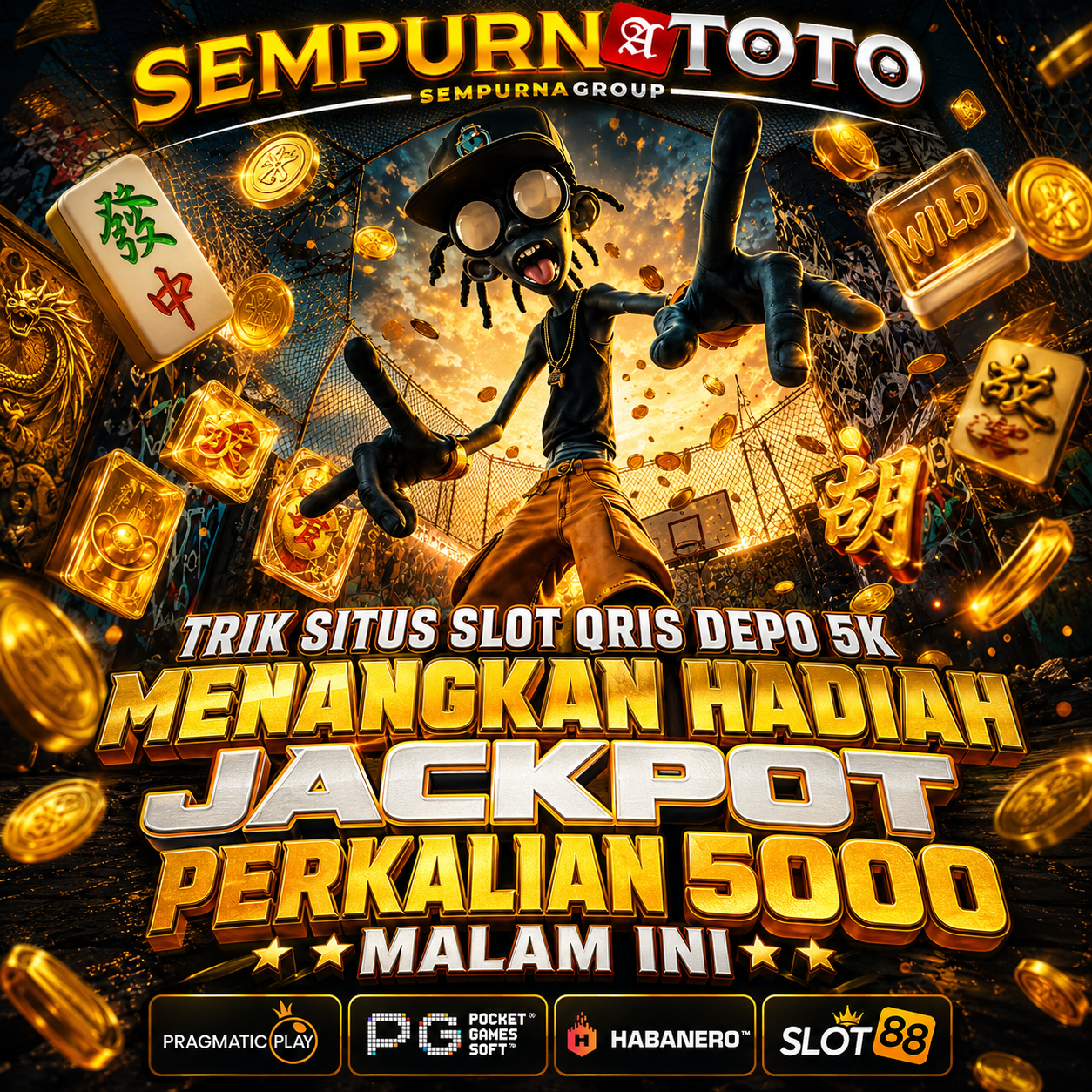 SEMPURNATOTO : Trik Situs Slot Qris Depo 5k Menangkan Hadiah Jackpot Perkalian 5000 Malam Ini