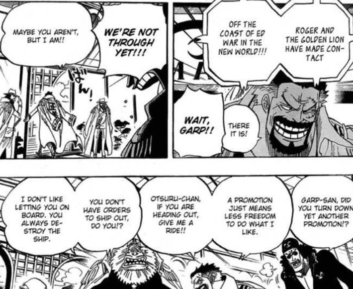 It's the last form of rokushiki, - Monkey D Garp #onepiece