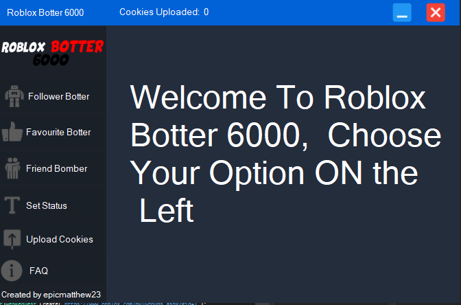 Robux Hack Computer Game Botter Roblox