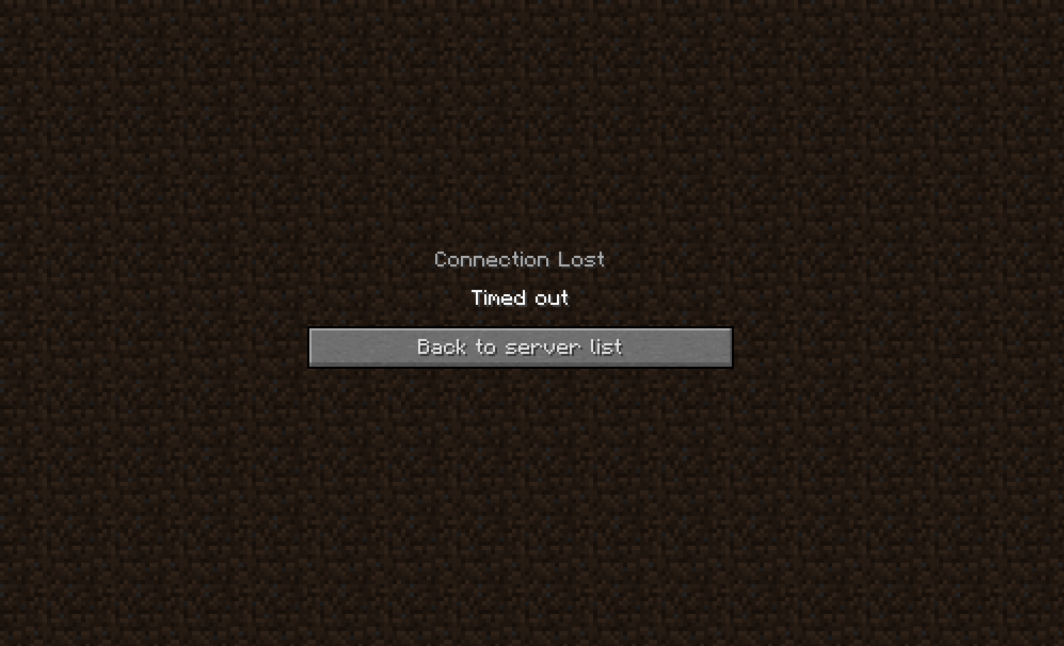 minecraft titan launcher cannot connect to server