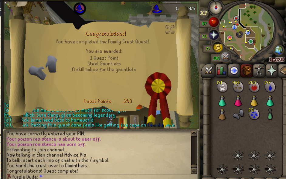 Fun Adventures and Progress with HCIM Purple Dude ^_^ - Page 7 Cf70426e8b3d6a893ab1b36b3d5766c4
