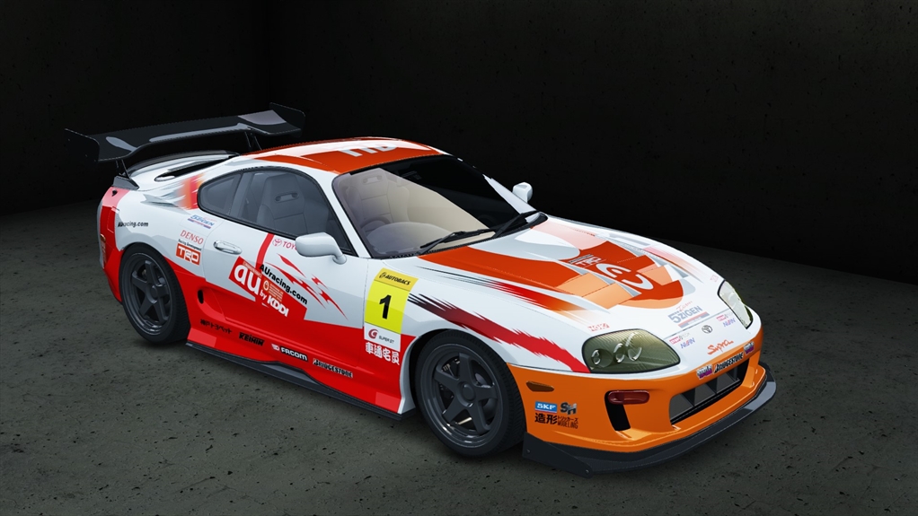 Skins - Toyota Supra JGTC au CERUMO KDDI #1 2001 | RaceDepartment