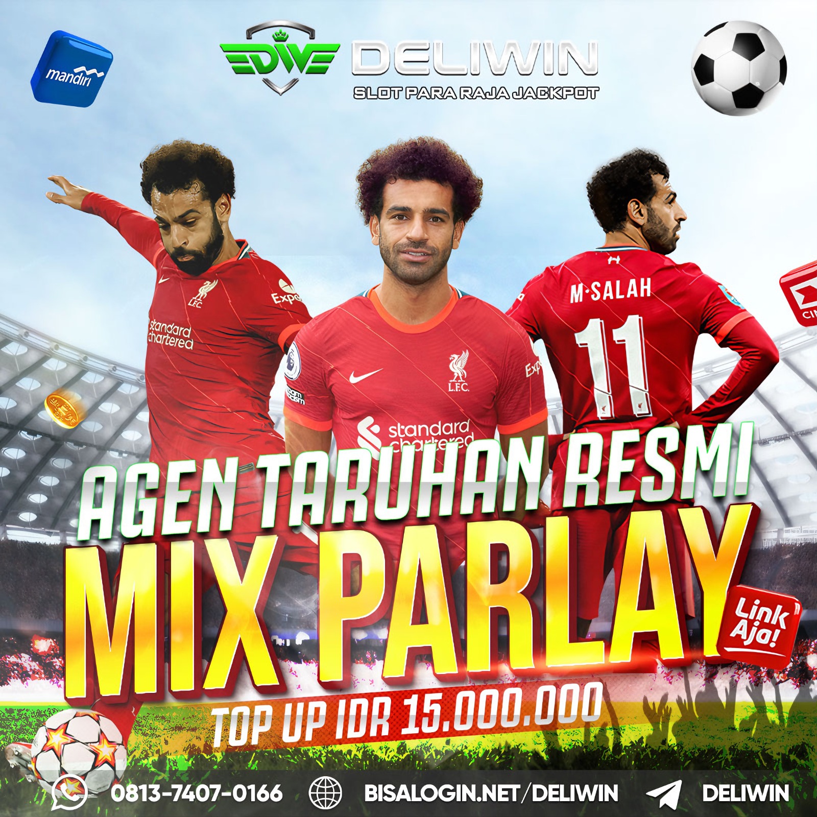 DELIWIN MIX PARLAY : Situs Daftar Taruhan Judi Bola Online & Piala Dunia 2026 