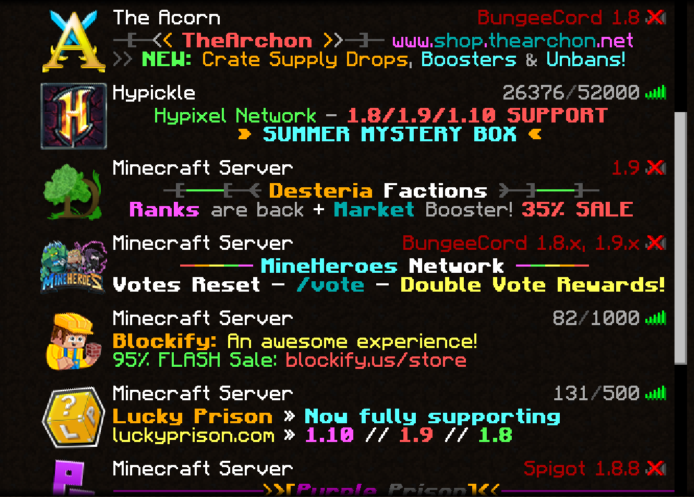 Server out of date minecraft что делать