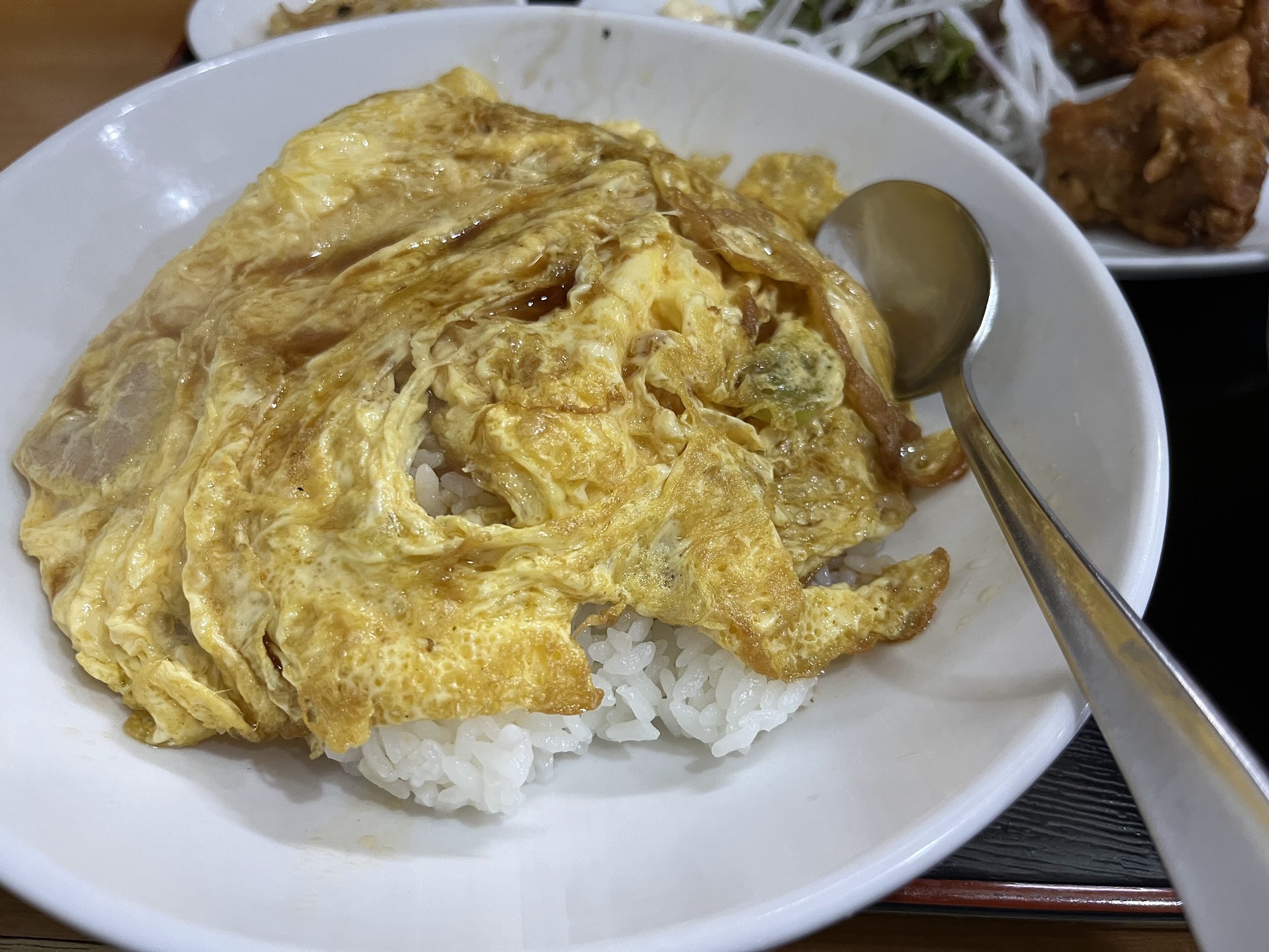 川崎・海月 エビ玉子醤油飯(2023年12月)
