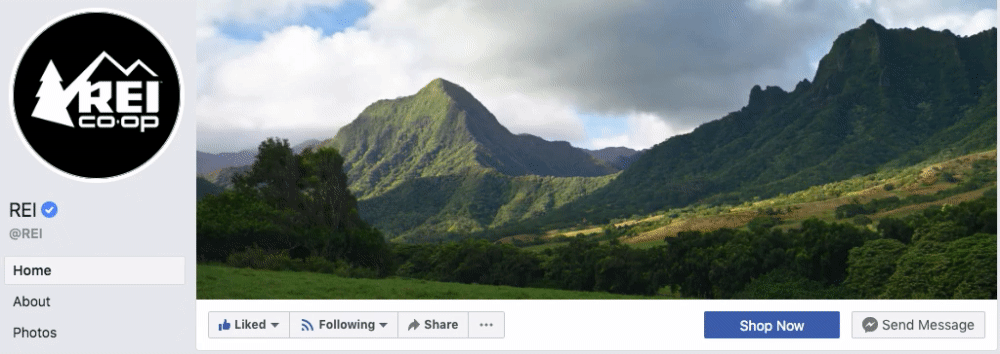 Facebook cover video by REI