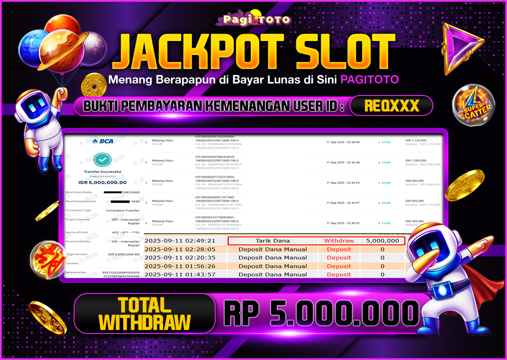 HAPPY JACKPOT MEMBER PAGITOTO MAHJONG WAYS Rp5 .000.000-, - LUNAS