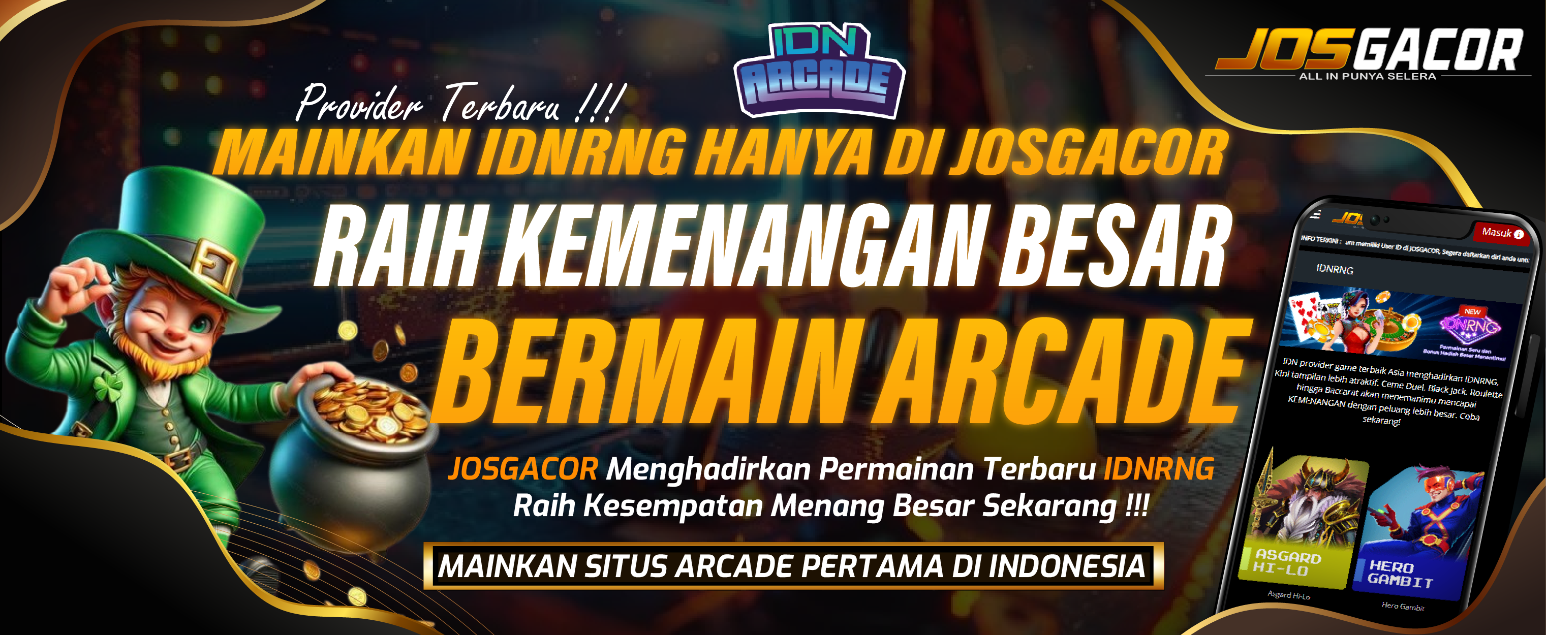 JOSGACOR - Situs Slot Casino Sportbook online dan Trade market Terpercaya sejak 2014 di Indonesia. 