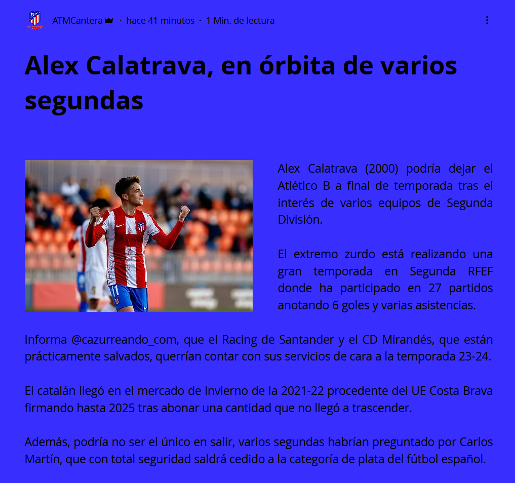 Atlético B: Temporada 2022/2023 (2ª RFEF) - Página 3 D0df0352bd401de8655458a6a32ecf85