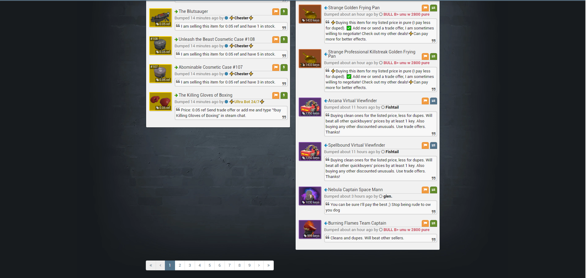 GitHub MattRJ/backpacktfkeyboardnavigator A Tampermonkey script