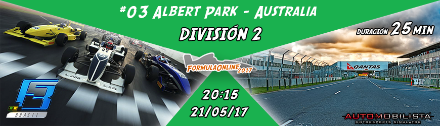 División 2 - #03 Albert Park, Australia D1846ff3f685accfb06bf6a4596bf576