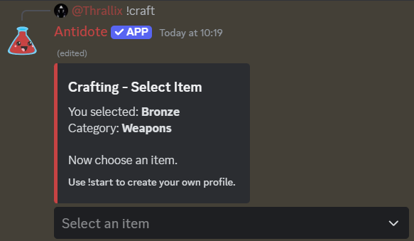 selection