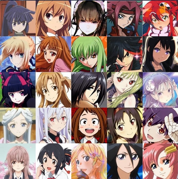 Best Girl 5: Legend of the Galactic Waifu! Final Elimination Day! : r/anime