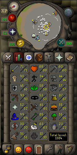 Osrs Almost Maxed Out Zerker Pure Fully Quested 178 Qp F Cape B Gloves Bring I And Much 2694