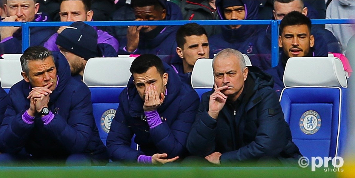 José Mourinho als trainer van Chelsea
