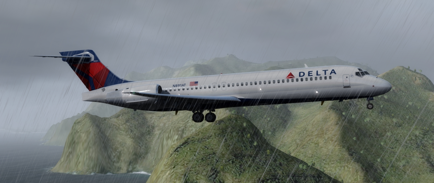 Approach to LIH runway 35