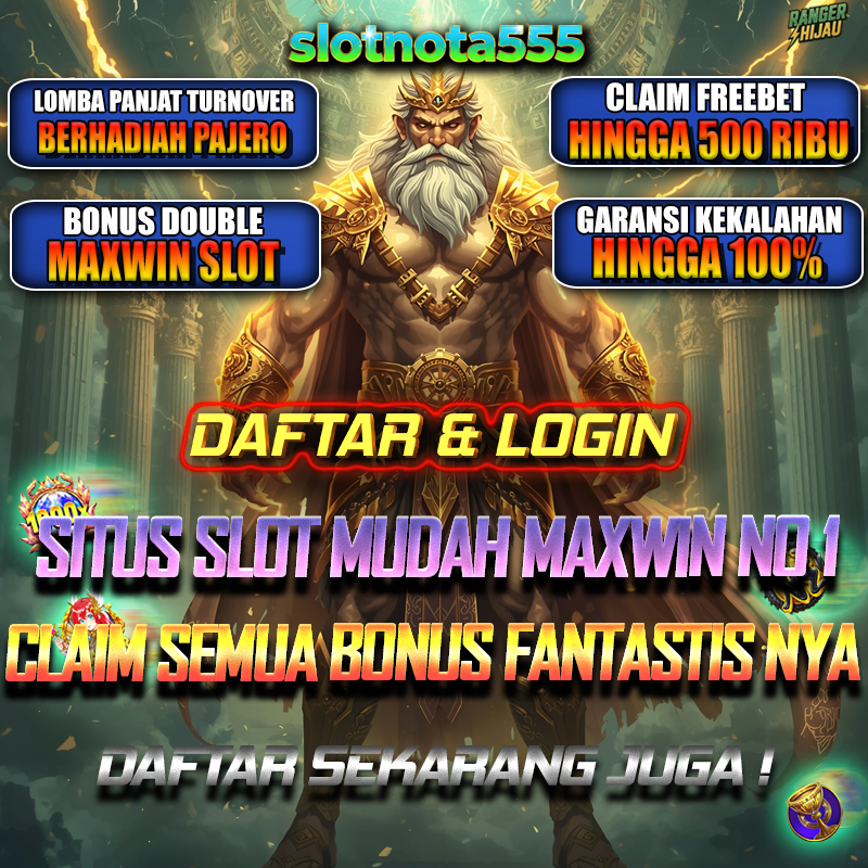 SLOTNOTA555 Daftar Slot88 Mudah Maxwin Hari Ini Dan Fitur Demo Slot Bet Kecil Mudah Jp
SLOTNOTA555 Daftar Slot88 Mudah Maxwin Hari Ini Dan Fitur Demo Slot Bet Kecil Mudah Jp