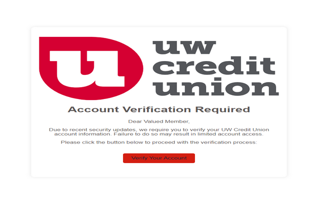 ✅ UW Credit union Letter Letter High Quality Send Inbox HTML 2025 ✅